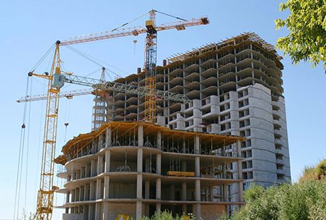 Tech One Construction, Inc. Construction of a Building in Progress